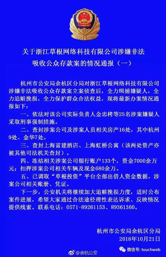 草根投资动态